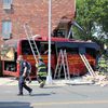 Casino Tour Bus Slammed Into A Queens Home This Afternoon 
